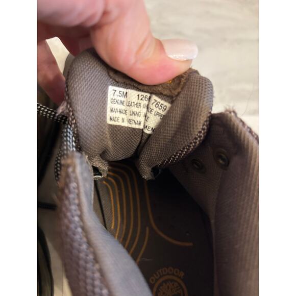 Timberland White Ledge Waterproof Women Hiking Shoes - Dark Brown, Size 7.5M US - Picture 7 of 7